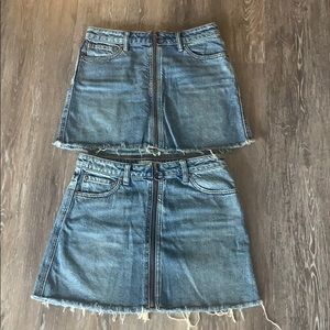 Free People Denim Skirt
